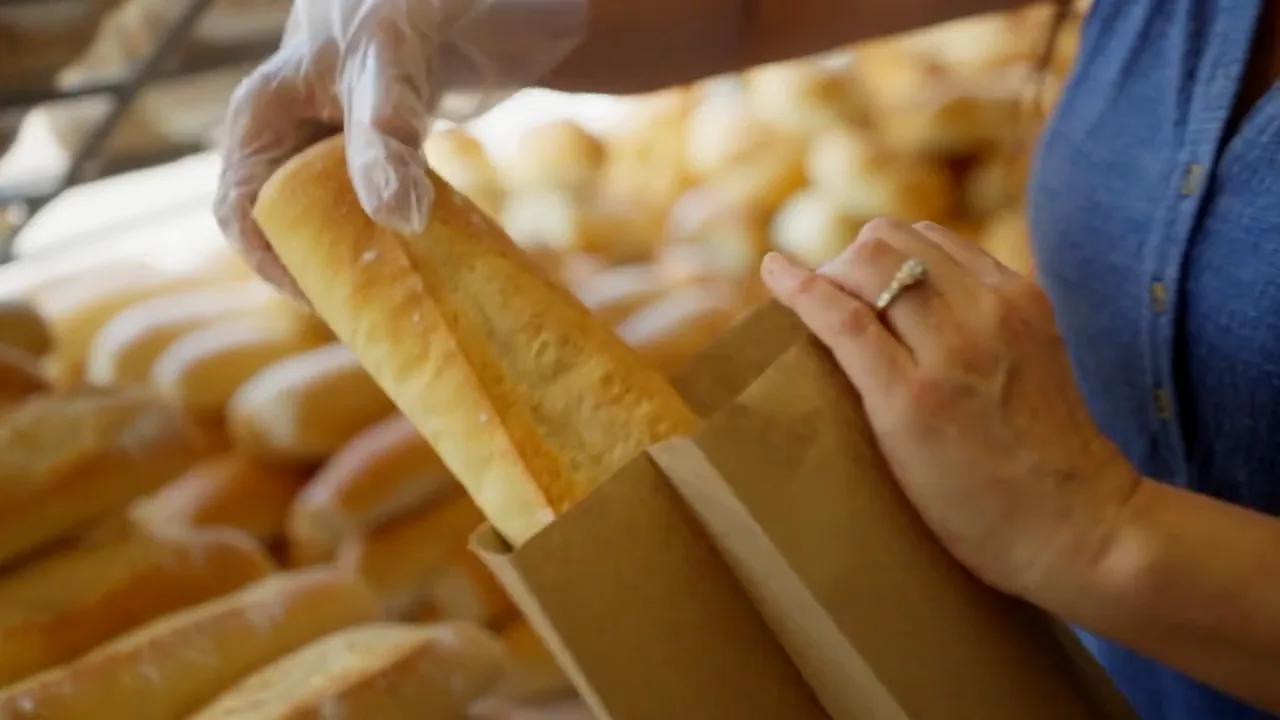 From the rack to the counter.